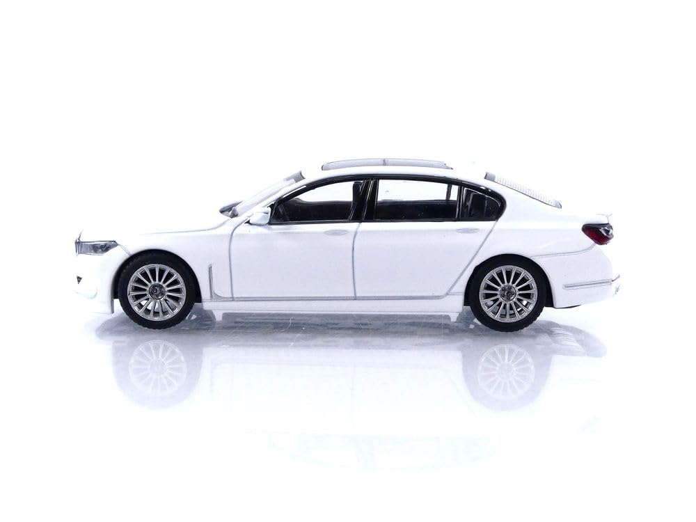 TrueScale Miniatures MINI GT 164 BMW Alpina B7 xDrive Alpine White Left-hand Drive Finished Product