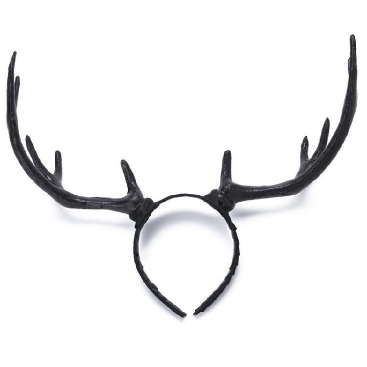 Geweih-Haarreif Halloween Kopfschmuck Weihnachts-Kostümparty Haar-Accessoires
