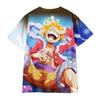 ONE PIECE Anime Printing Men Tshirt Casual Breathable Tshirts Funny Cartoon Loose Tees Shirts Street Oversized T-Shirts Man