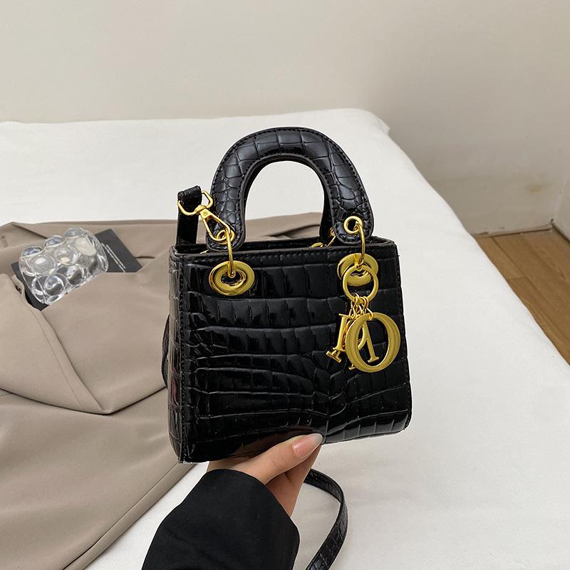 Новая высококлассная легкая роскошная сумка Himalayan, портативная, на плечо, женская чёрный