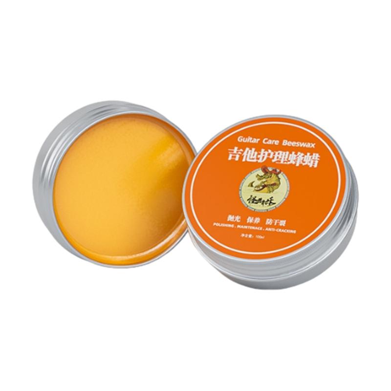 

100ml Guitar Polish Maintenance Beewax Musical Instrument Care Fingerboard Oil Guitar Violins Care Beewax Enduring 1