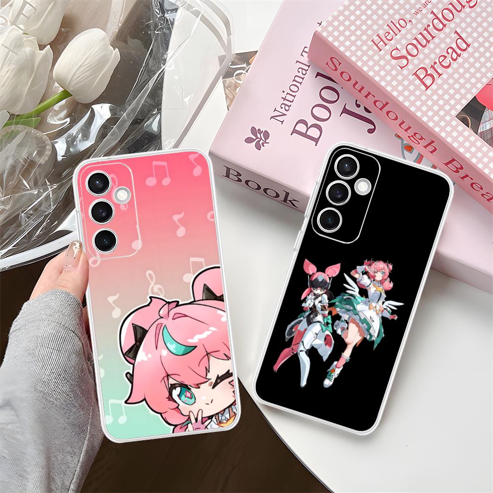 Zenless Zone Zero Aria Clear Mobile Phone Case for Samsung Galaxy S25 S24 S23 S22 S21Plus FE Ultra Colorful Cover