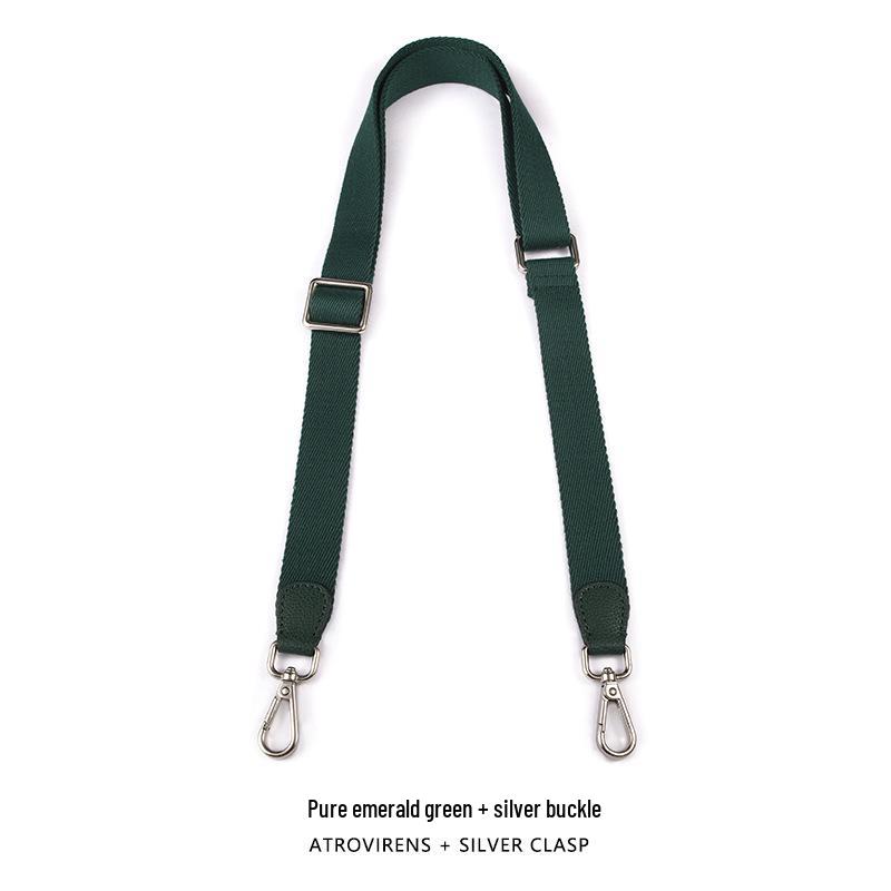 MHS-F-37 2,5CM Jednobarevný Nastavitelný Plátěný Popruh Přes Tělo/Přes Rameno Náhradní