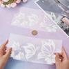 GORGECRAFT 2 Sheet Butterfly Car Decal Set Butterfly Vinyl Waterproof Sticker Women Car Stickers and Self Adhesive Reflective Decals for Car Bumper