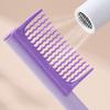 Detachable Hair Comb with Replaceable Wavy/Straight Teeth Suction Cup Anti-static Professional Men Women Hair Styling Detangling Comb