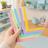 Paper Stack Alignment Tool Crafting Guides with Storage Case 5 Pcs Color-Coded L-Shaped Corner Spacers Size Tabs for Card Making Scrapbooking