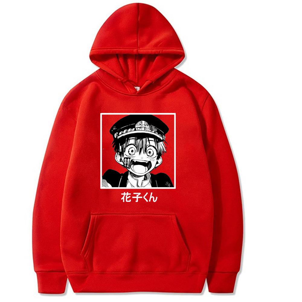 Japanese Animation Toilet-Bound Hanako-kun Men's Hoodie Sweatshirt Men Womnen Fashion Design Pullover Men's Fleece Hoodies