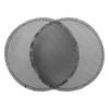 ACROPIX Universal 3.5" Speaker Grille Mesh for Audio Subwoofer 91x99x8mm Frameless Black - Set of 2