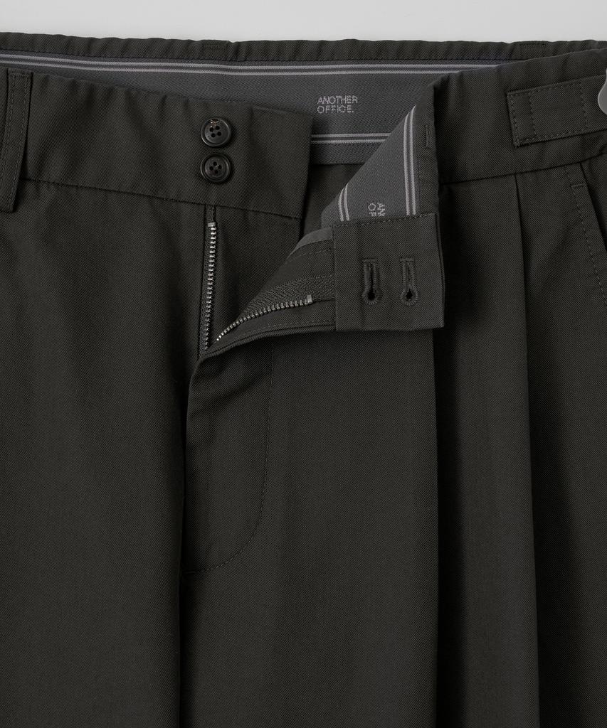 ANOTHER OFFICE [Ss] Santiago Chino Pants Flexible (Black)