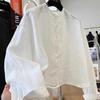 High-End Women's Retro Cotton Linen Cardigan - Round Neck, Lightweight, Sun Protection for Summer