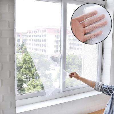 Self Adhesive Invisible Window Insect Screen Anti Mosquito Protection Net Mesh