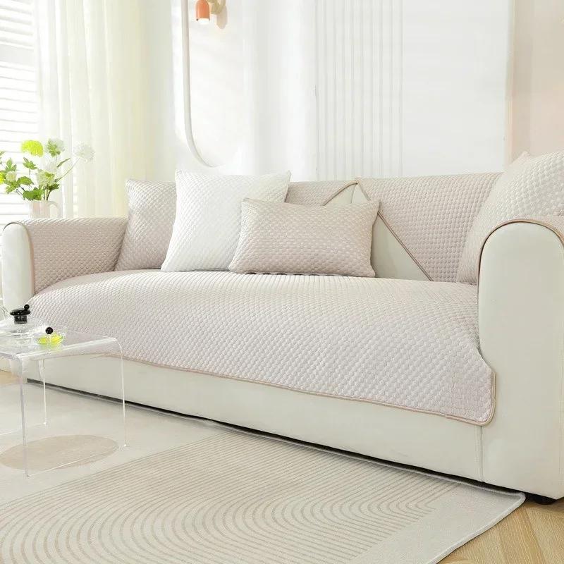 

Летний чехол на диван из ледяного шелка, универсальный нескользящий коврик на диван, прохладный коврик, подушка, диванное полотенце, чехол на диван для гостиной A 65x70