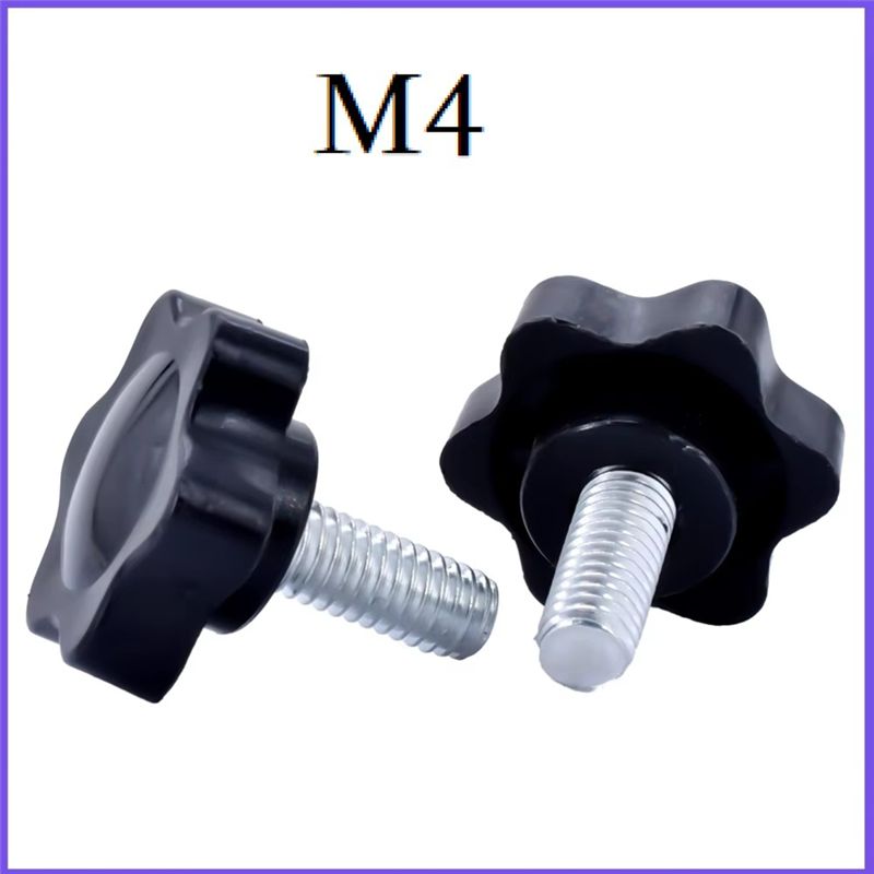 AEE2-Torx Handle Screw Plastic Star Bolt Handle Screw Plastic Knob