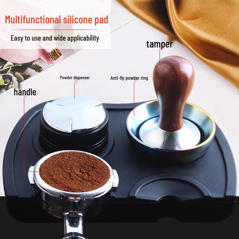 Homeglen Barista Corner Tamping Mat & Tamper Set
