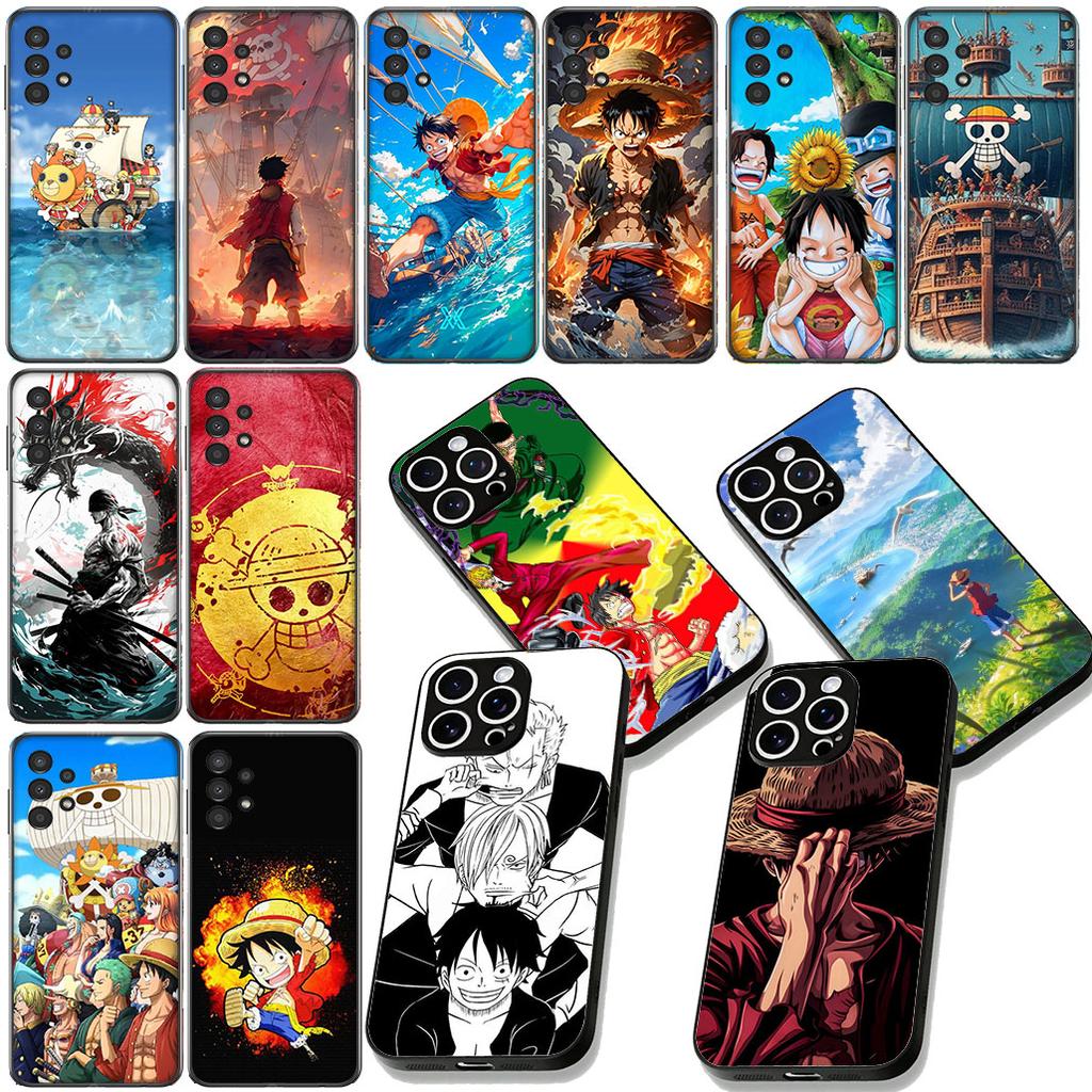 Roronoa One Luffys Zoro P-Pieces Cover for Samsung Galaxy A04 j7 J5 J2 Prime J8 A01 A02 A03  A42 M06 M16 M56 M23 a55 Phone Case