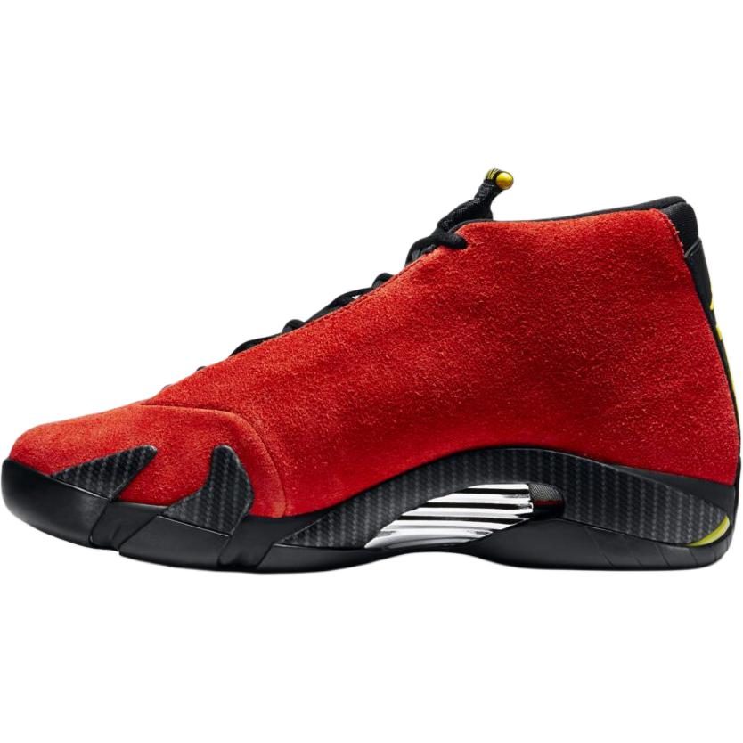 Air Jordan 14 Retro GS Ferrari 2025 Kids Sneakers Red Challenge-Red Black IF5016-600