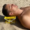 Portable Folding Beach Pillow for Sunbathing and Relaxing with Comfortable Head and Neck Supports Small Design