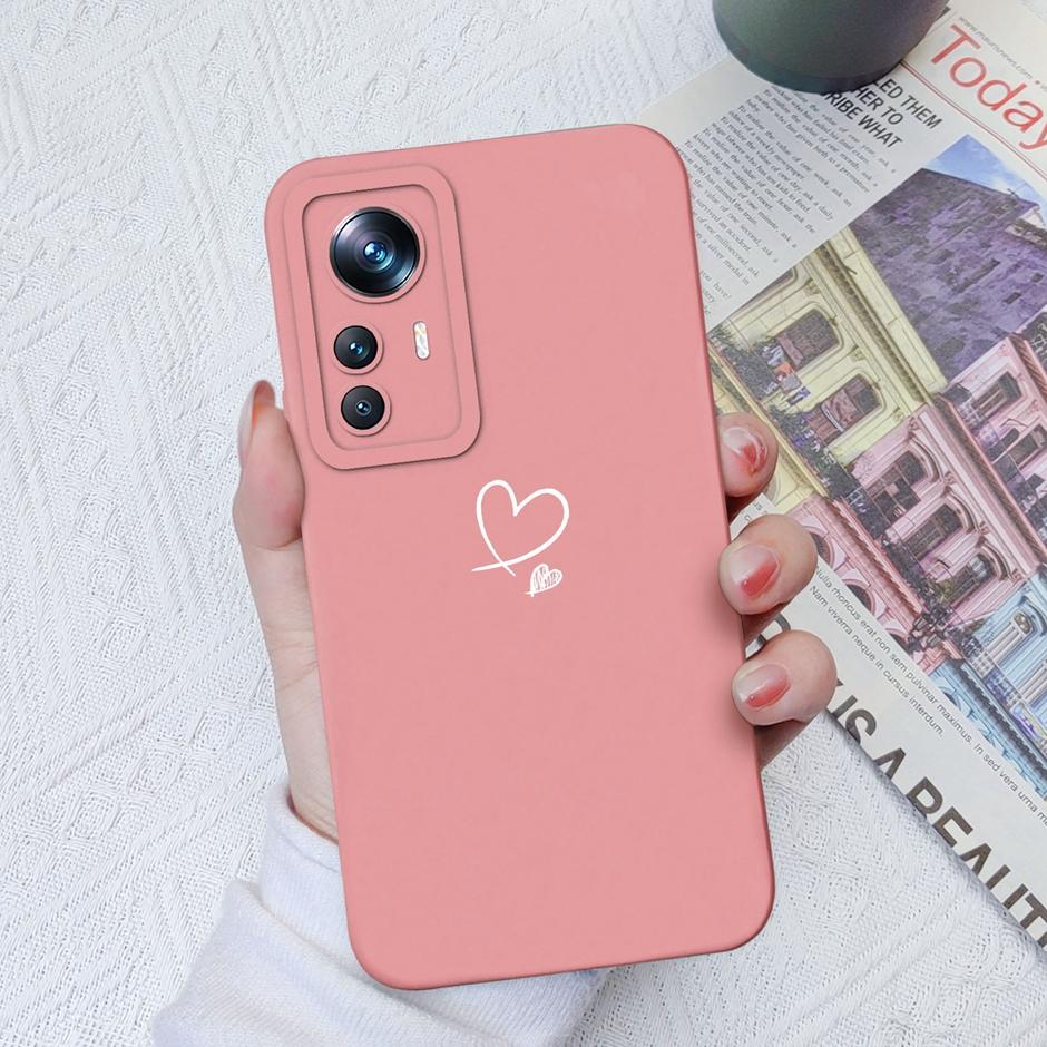 

For Xiaomi 12T Case Hot New Design Cute Cat Butterfly Cartoons Matte Liquid Silicone Shell For Xiaomi 12T Pro Ultrathin Fundas Xiaomi 12T
