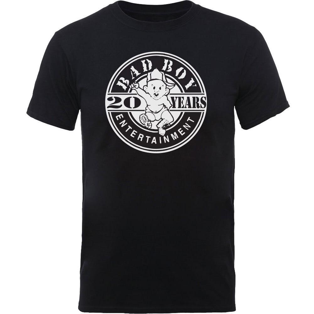Biggie Smalls Unisex T-Shirt Bad Boy 20 Years L