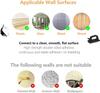 40Pcs R-Type Self-Viscous Cable Fixed Clip Data Line Storage Car Desktop Office Cable Fixed Device Multifunctional Cable Wire
