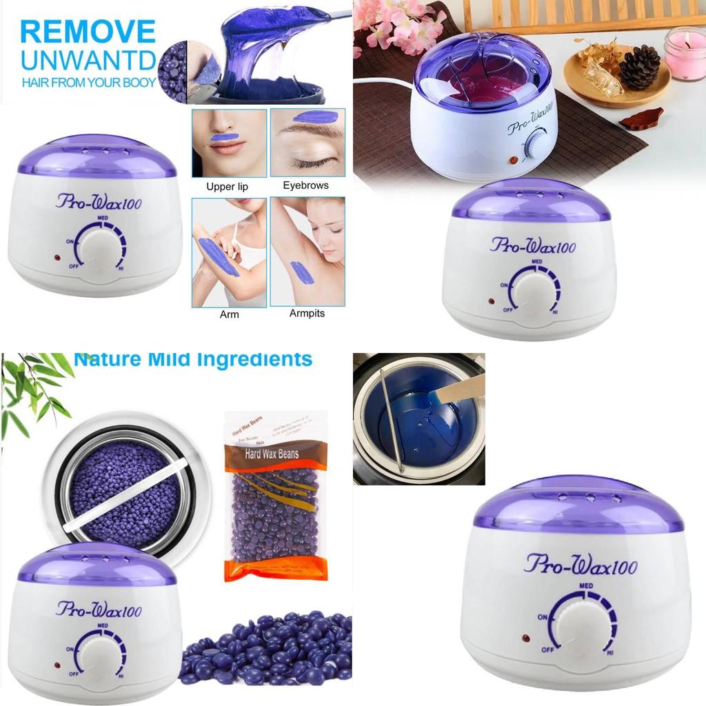 High-quality Abs Material Wax Melter Pot For Painless Full Body Hair Removal