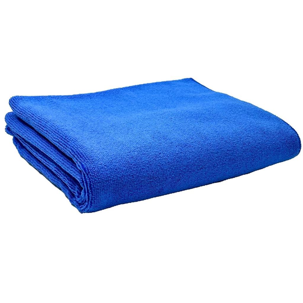 TARO WORKS Car Wash Super 200cm X Blue Towel, Large, Absorbent, Quick-Drying, 60cm,