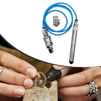 Pneumatischer Schmuckschleifstift Metall Textur Maschine für Bastelstationen, ,