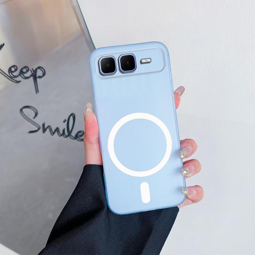 Case for infinix SMART 10 Plus Premium Magnetic Matte Phone Casing Protection Cover