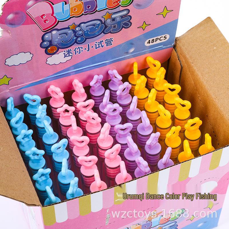 Durable Mini Bubble Wand: Kids  Toy Bubble Machine with Solution