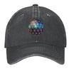2026 Geodesic IV Baseball Cap Sunscreen Golf Cap Bobble Hat Fun Hats Girl'S Hats Men's