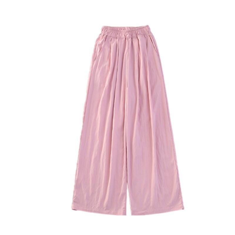 Girls' Wide Leg Pants Summer Thin Mosquito Proof Pants Yamamoto Pants Children's Summer Ice Silk Casual Pants