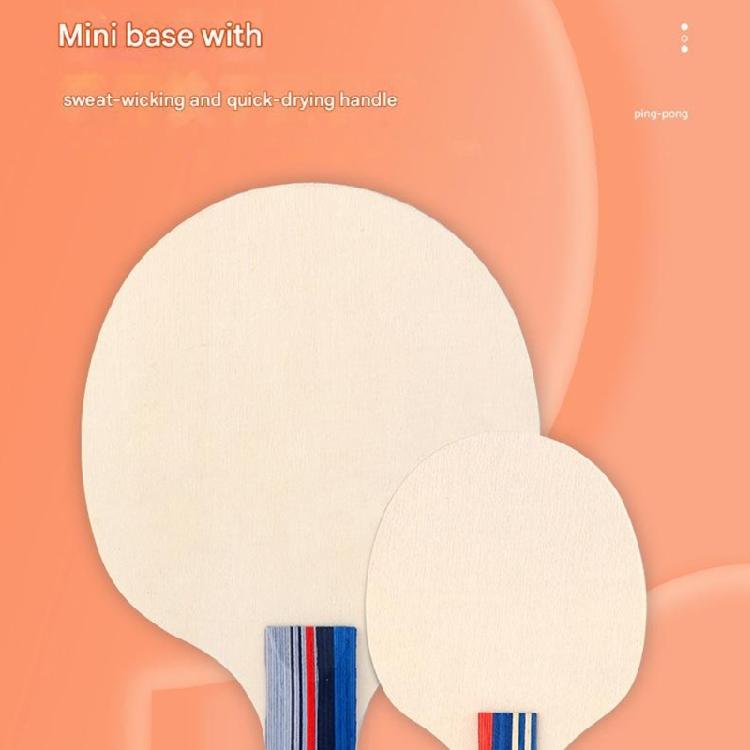 Wooden Pingpong Paddles for Table Tennis Training Size Solid Wood Signature Light weight Comfortable for Small Hand