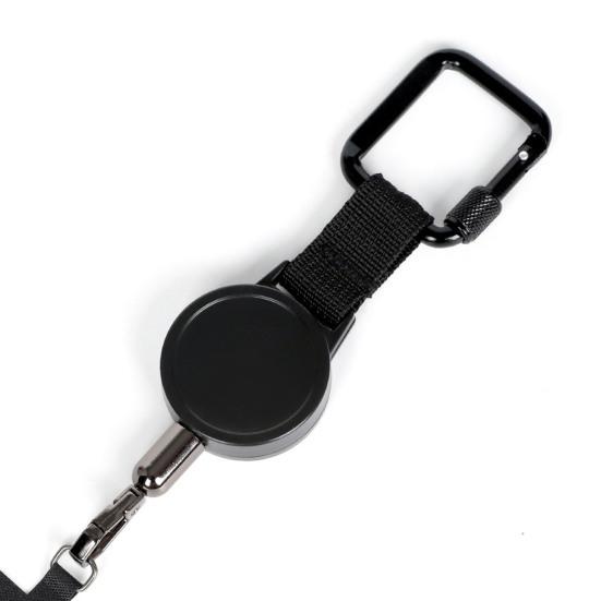 Anti-Theft Phone Tether Retractable Steel Line Cellphone Strap Universal Phone Lanyard with Locking Carabiner And Metal Tether Tab for Outdoor Hiking