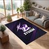Melbourne Storm Tappeto in Velluto di Cristallo Morbido Anti?Tappetino Antiscivolo Comodo per Casa Soggiorno Camera da Letto Tappeto Decorativo