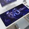 Druk HD Genshin Impact Flins Mata na Biurko Długi Biurowy Pad na Biurko PC Gaming Antypoślizgowe Akcesoria Anime Gumowa Podstawa Podkładka pod Mysz Zmywalna