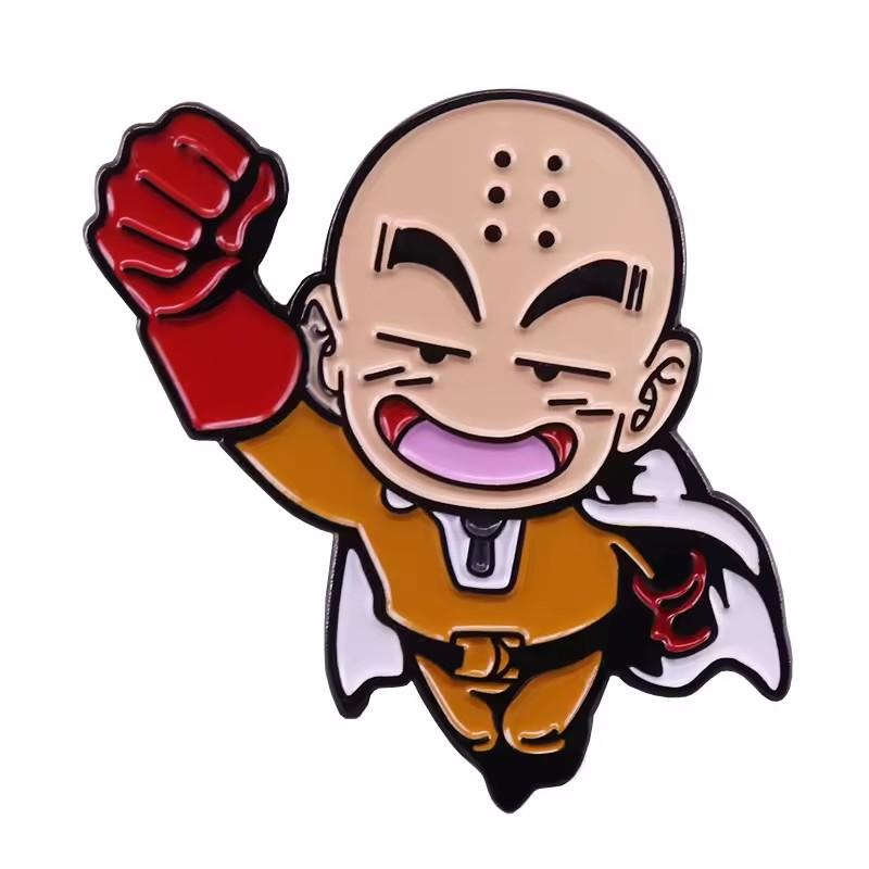 Anime Dragon Ball Enamel Pins Goku Dragon Super Saiyan Brooches Backpacks Clothing Jewelry Metal Badge Accessories Gifts