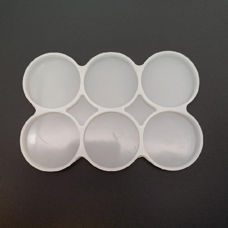 Round Drop Glue Molds Silicone Material Suitable for Making Craft Projects