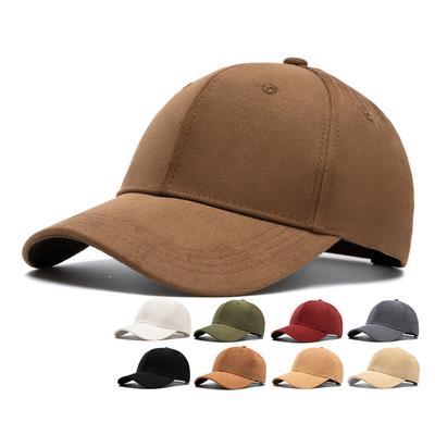 Men Cap Autumn Winter Solid Color Baseball Cap Women Sun Hat