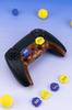 YOCORE Silicone Thumb Grip Caps for Pro Easy To Octopus Jellyfish Purple and Yellow PS4/PS5/Switch Controllers, Anti-Slip, Install, Durable, + Design,