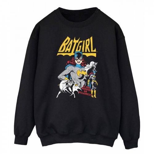 DC Comics Womens/Ladies Heroine Or Villainess Batgirl Sweatshirt