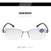 Frameless Integrated Reading glasses Anti Blue Light Ultra Light Presbyopia Glasses Retro Meal Trimming  Accessories