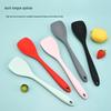Non-stick Silicone Duck Tongue Spatula for Baby Food & Salad Mixing