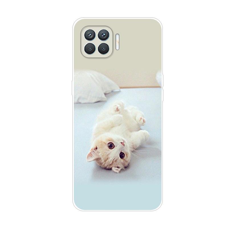For OPPO Reno4 Lite Case Reno5 Lite Shockproof Soft silicone TPU Back Cover For OPPO Reno 5 4 Lite Phone Cases Case Cute Cartoon