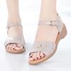 New Summer Women Sandals Flat Shoes Woman Light Comfort Genuine Leather Casual Hook Loop Sandalias Women's Footwear Size 35-43