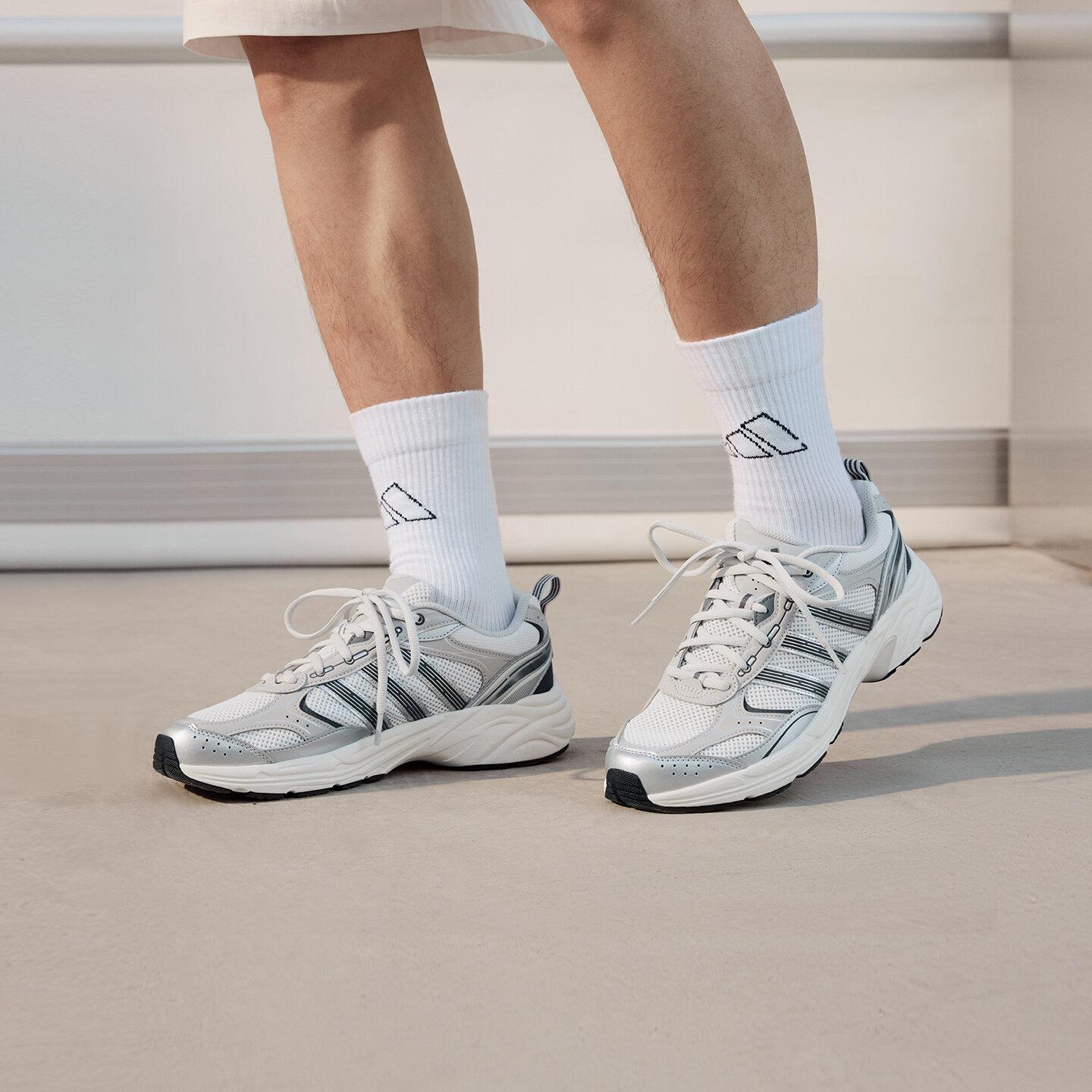 Adidas NEON FLUX Running Shoes Women s White Silver 36