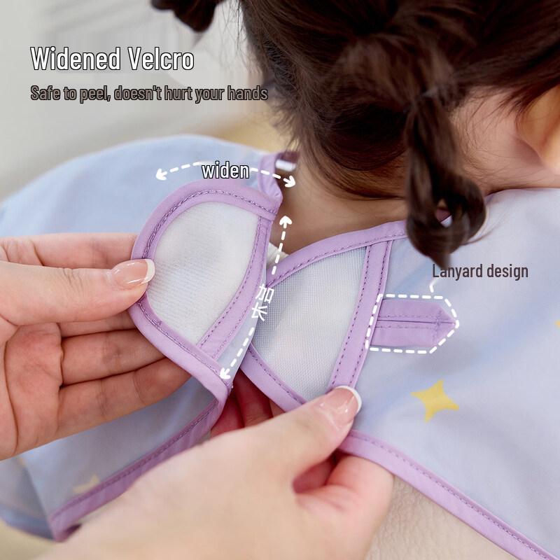 Nidoxiong Kids Waterproof Feeding Smock