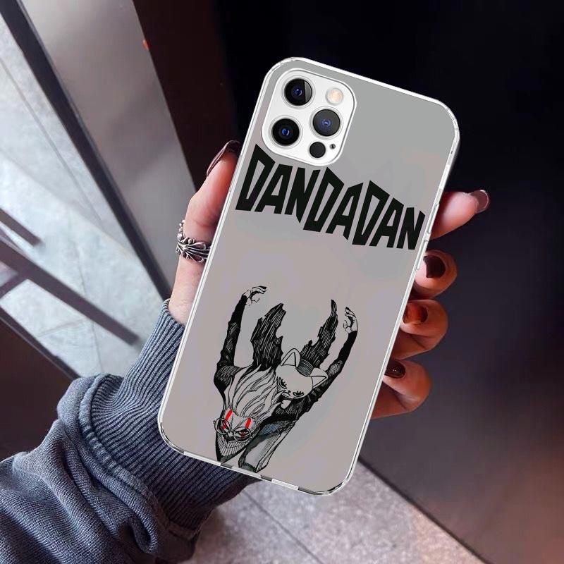 Anime D-Dandadans Okarun Phone Case For iPhone 17 Air 16 15 Pro Max 14 Plus 13 Mini 12 11 Cover 7 8 SE Silicone Shell Print Fund