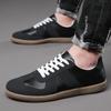 Men's Retro Fashion All-match Small White Shoes Sneakers German Training Shoes Forrest Gump Shoes Casual Men's Shoes