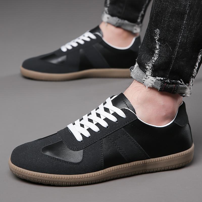 Fashion Men Shoes lace up Brand Fashion Shoes Male Leather Casual Shoes Driving Moccasins Soft Comfortable Luxury Sneakers Men Flats