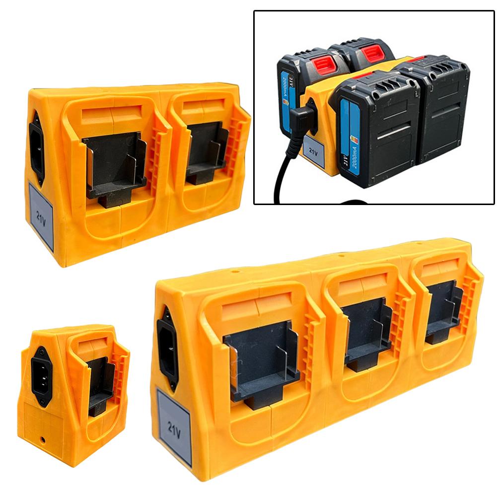 2 4 6 Slots Adapter Battery Converter For Power Tools Lightweight Power Accessory Multi-Battery Support For BL1840
